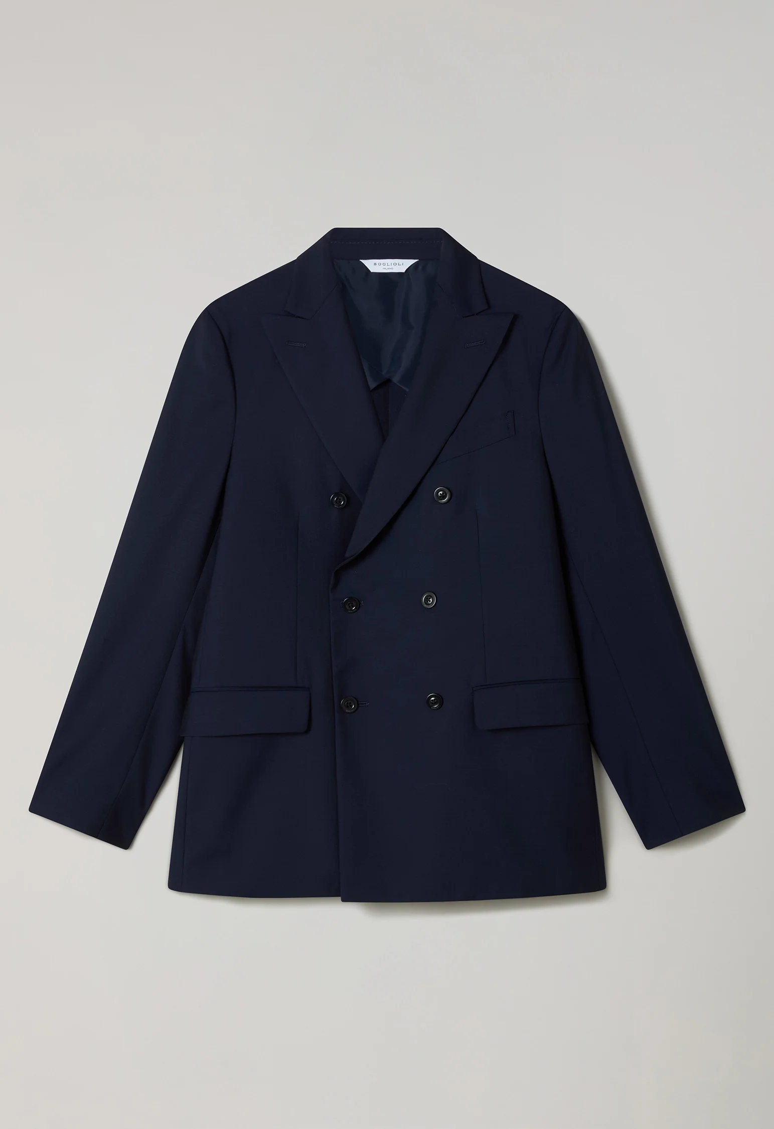 Abito B-Line in lana blu - Image 5