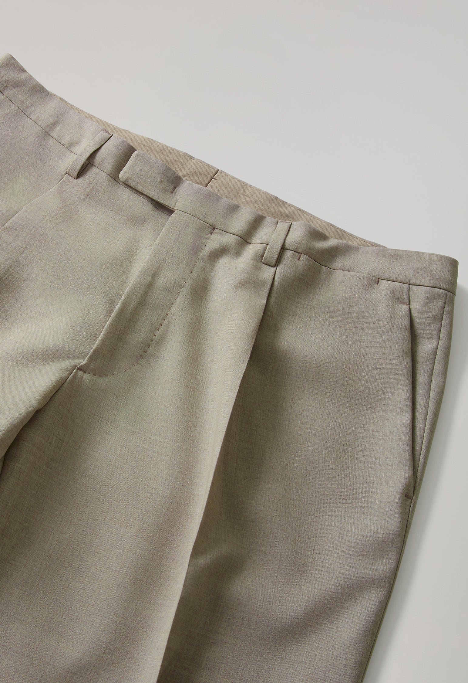 Abito K-Jacket in lana estiva beige - Image 6