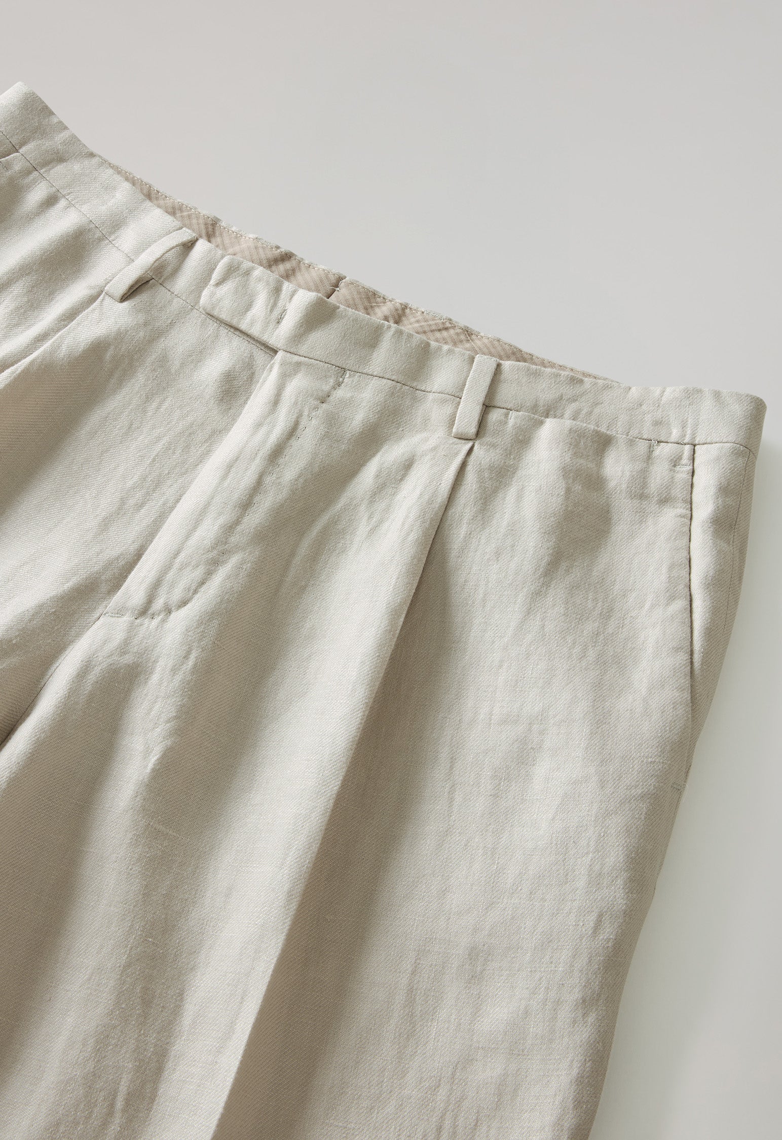 Abito K-Jacket in lino irlandese beige - Image 6