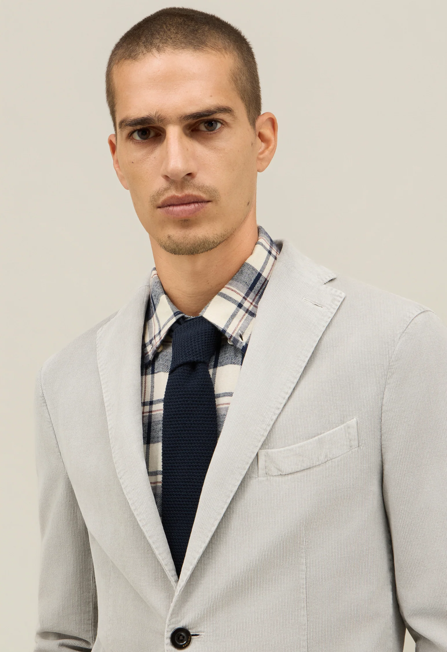 Abito K-Jacket in velluto a costine ghiaccio - Image 3