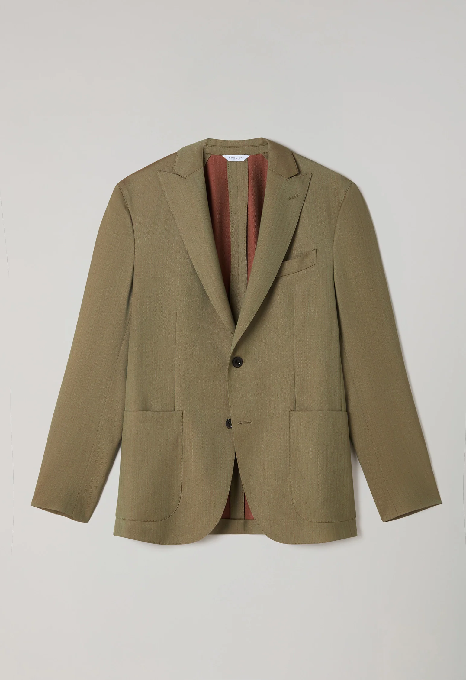 Abito K-Jacket Solaro a spina di pesce verde - Image 5