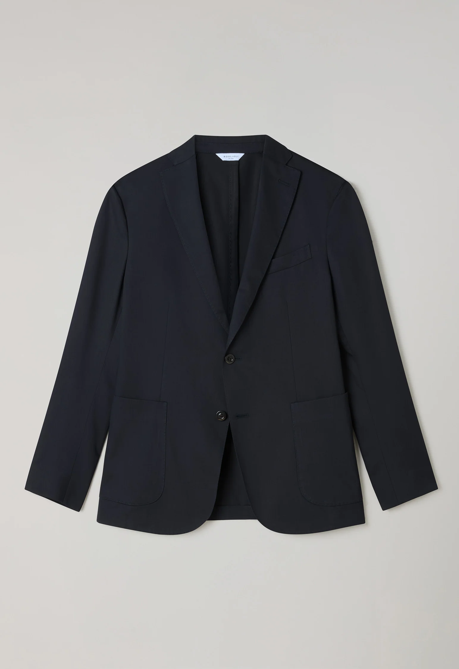 Abito K-Suit in cotone e tencell blu - Image 5