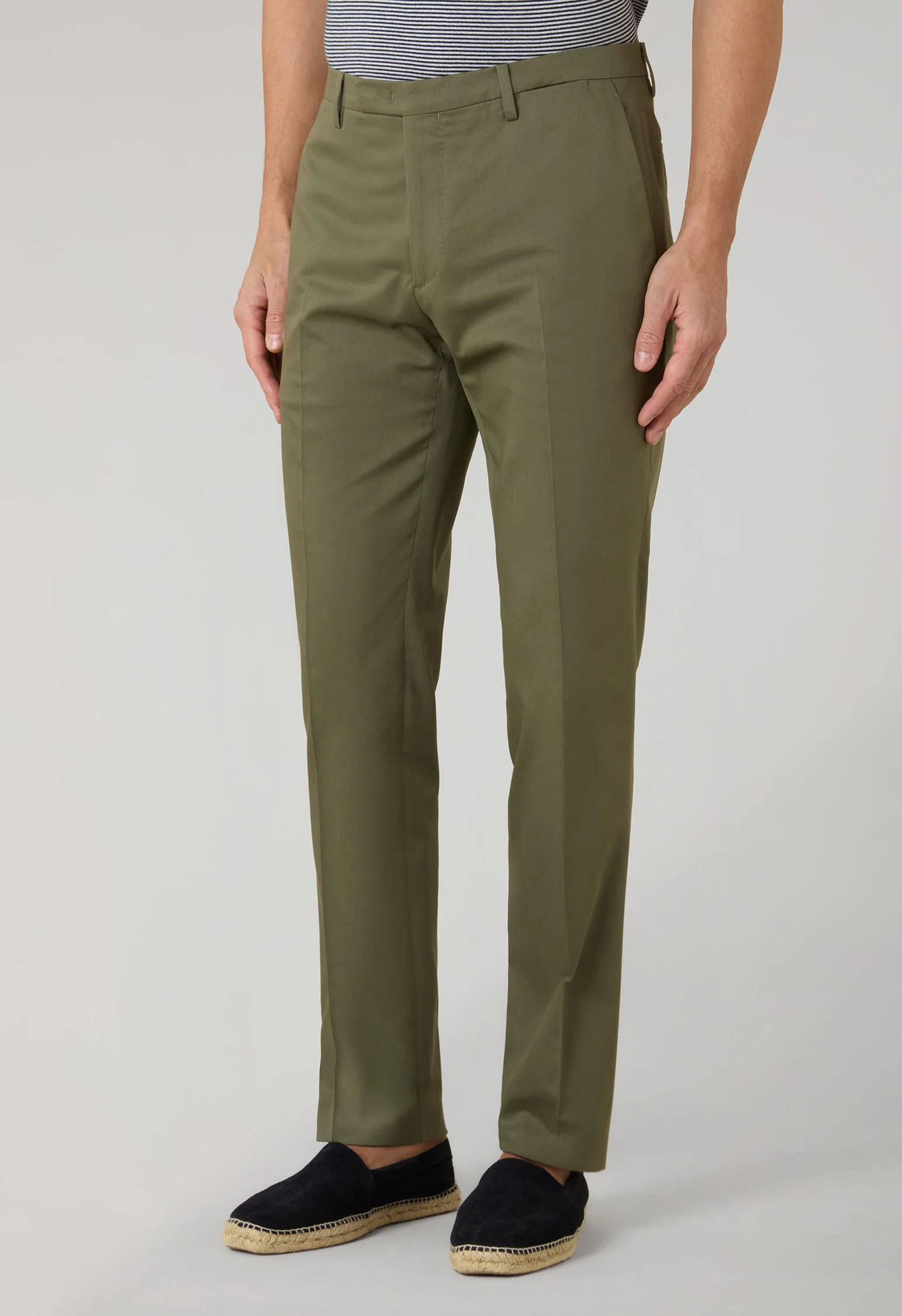 Abito K-Suit in cotone e tencell verde - Image 4