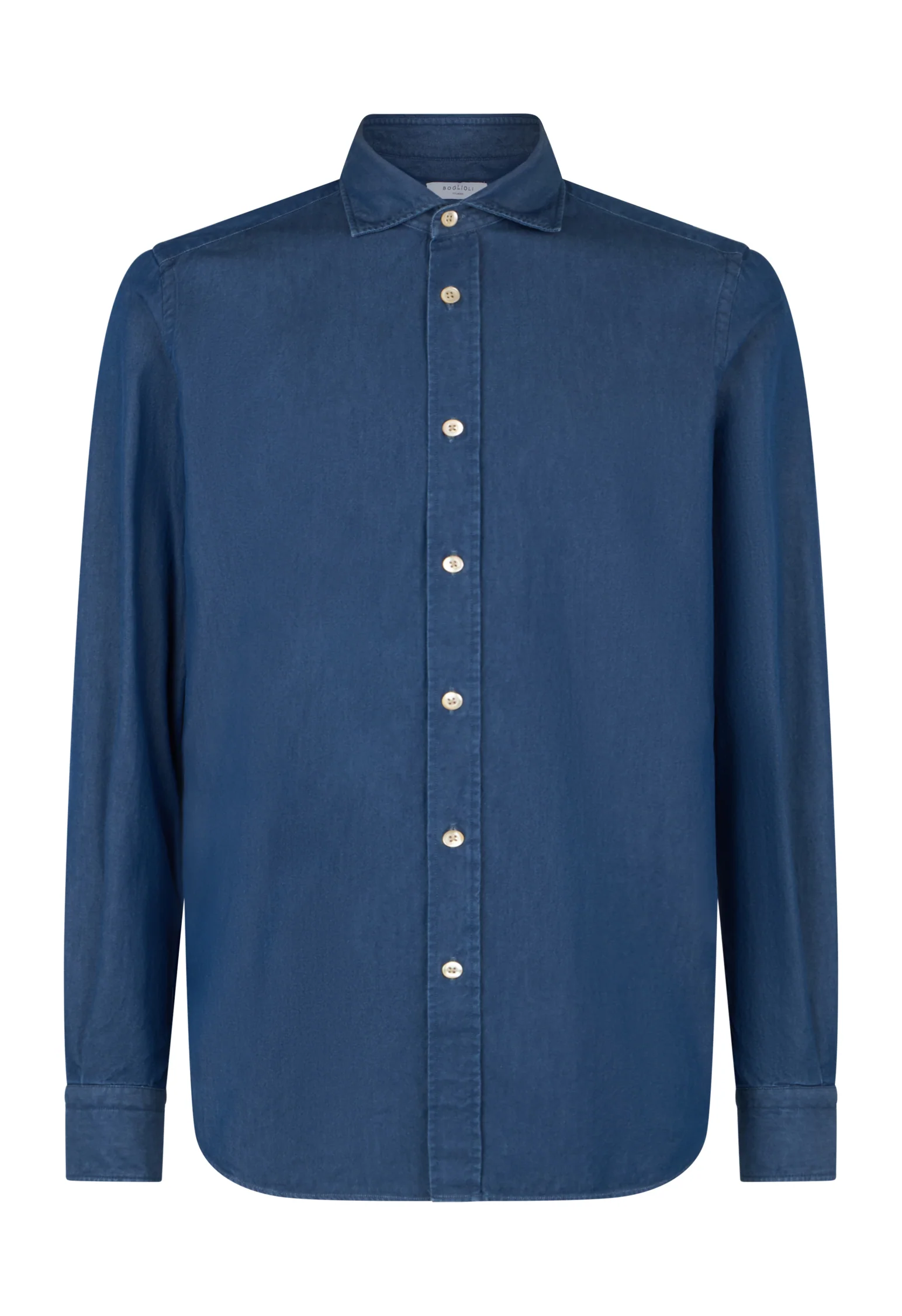 Camicia chambray blu - Image 4
