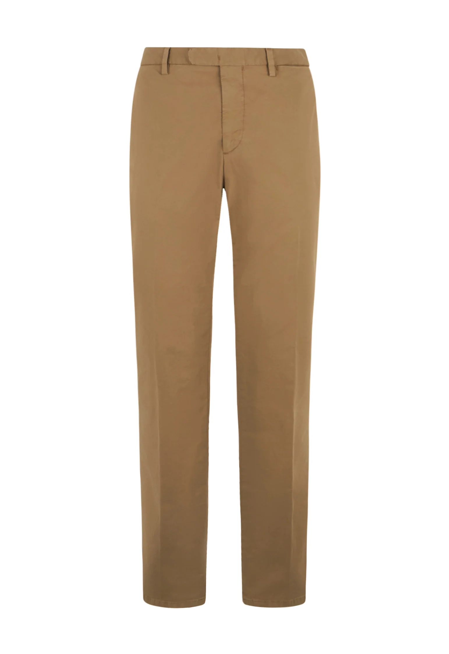 Chino straight in cotone stretch marrone - Image 4
