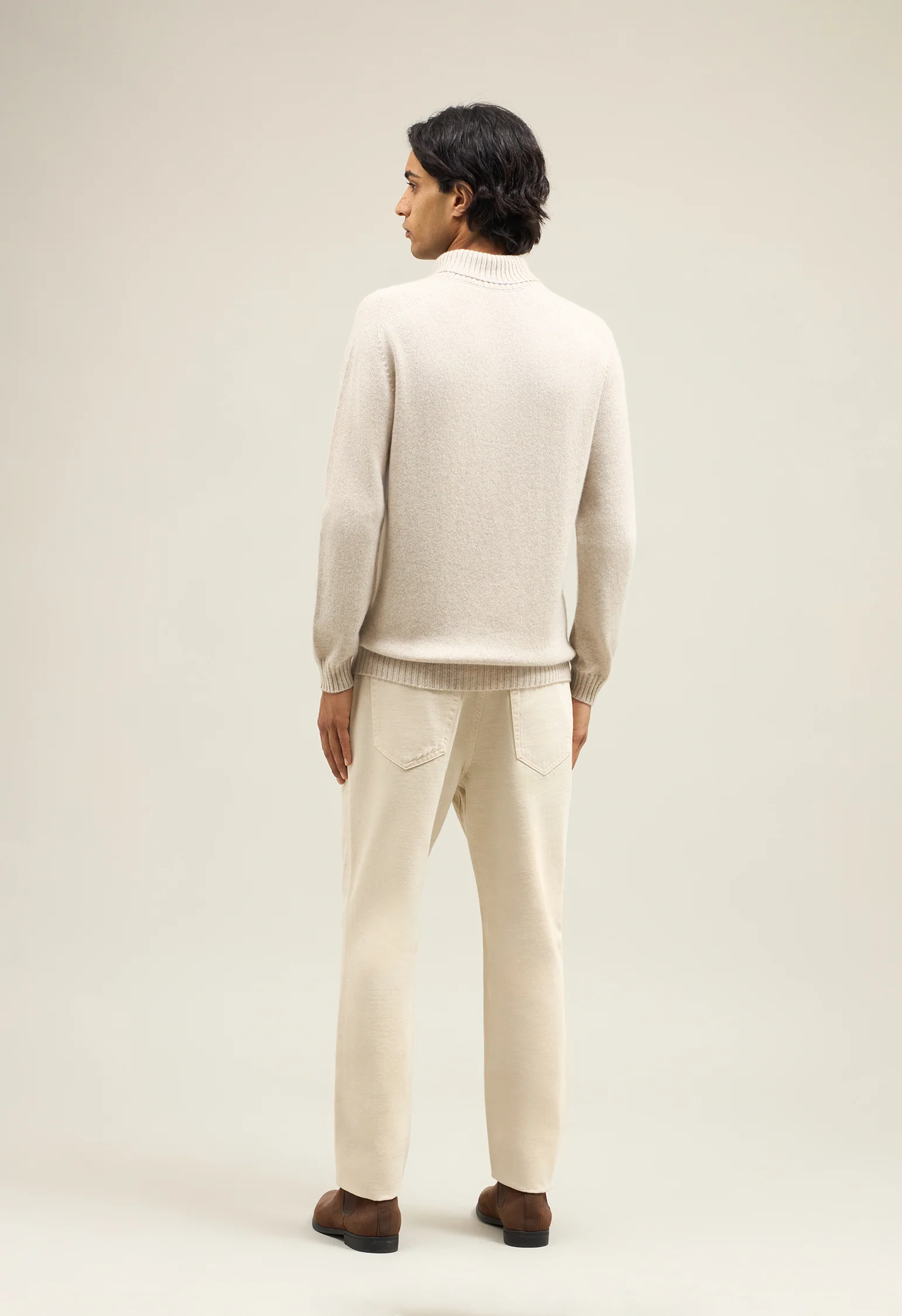 Dolcevita in cashmere Coccola bianco caldo - Image 2