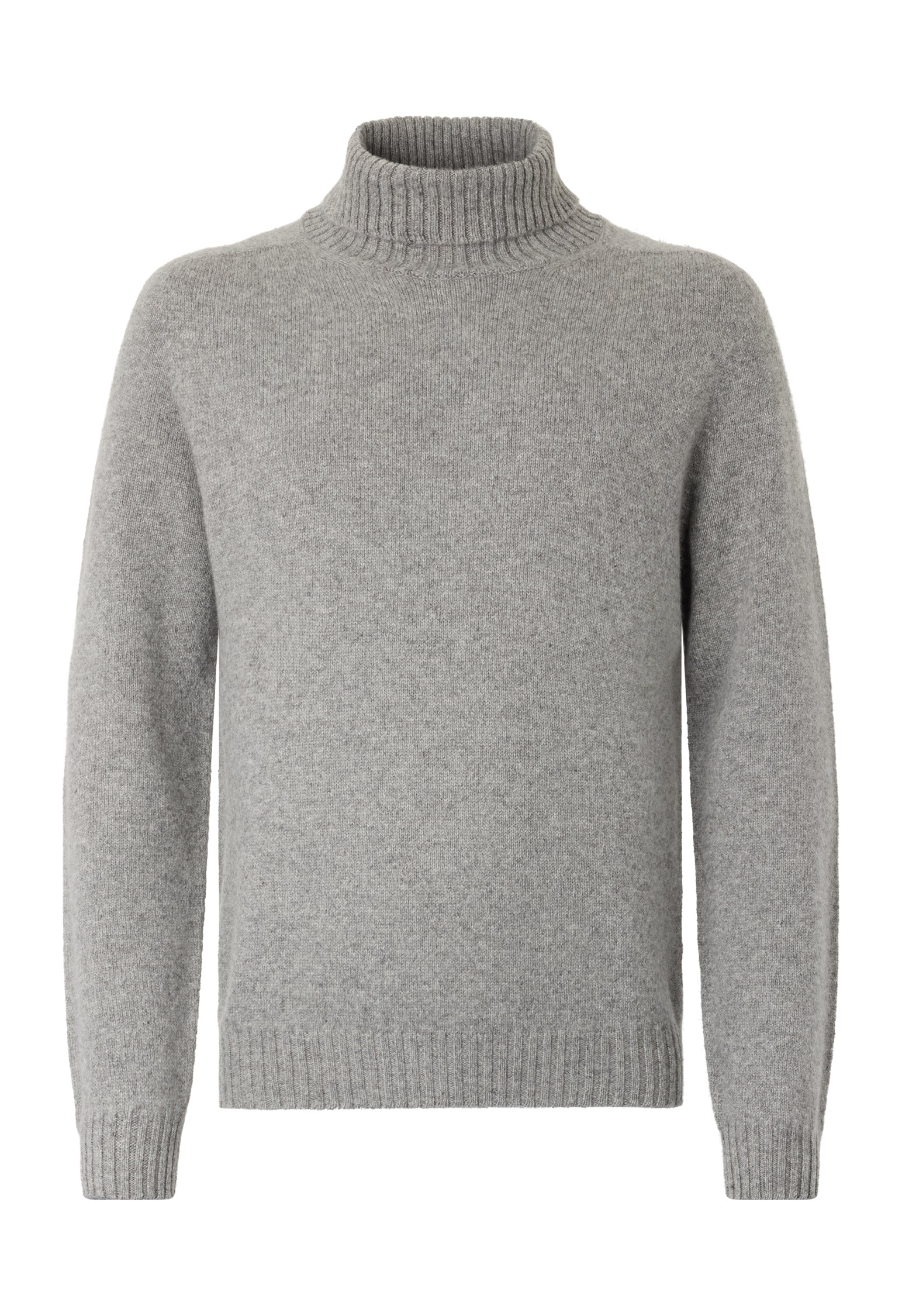 Dolcevita in cashmere Coccola grigio - Image 4