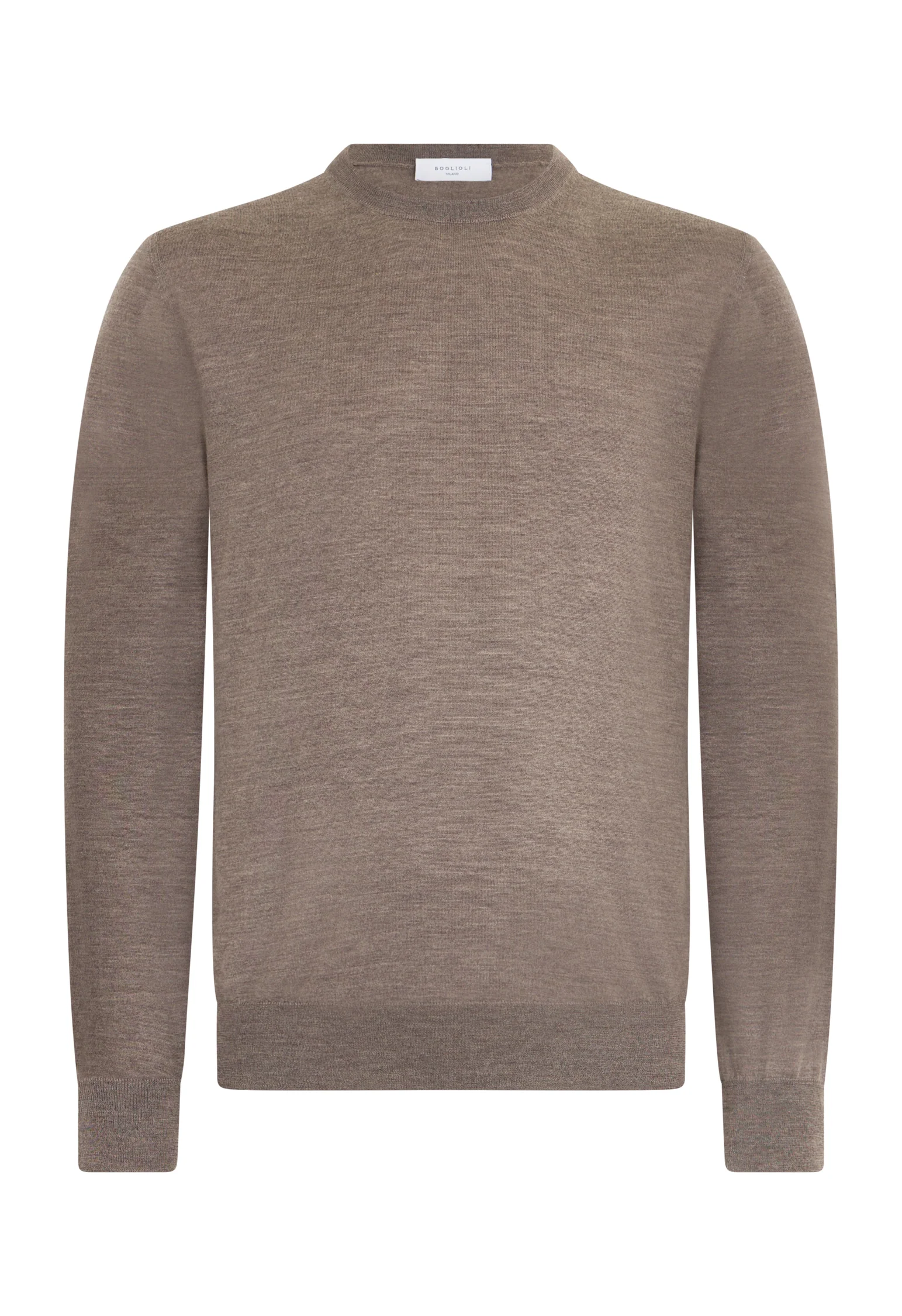 Girocollo in lana grigio - Image 4