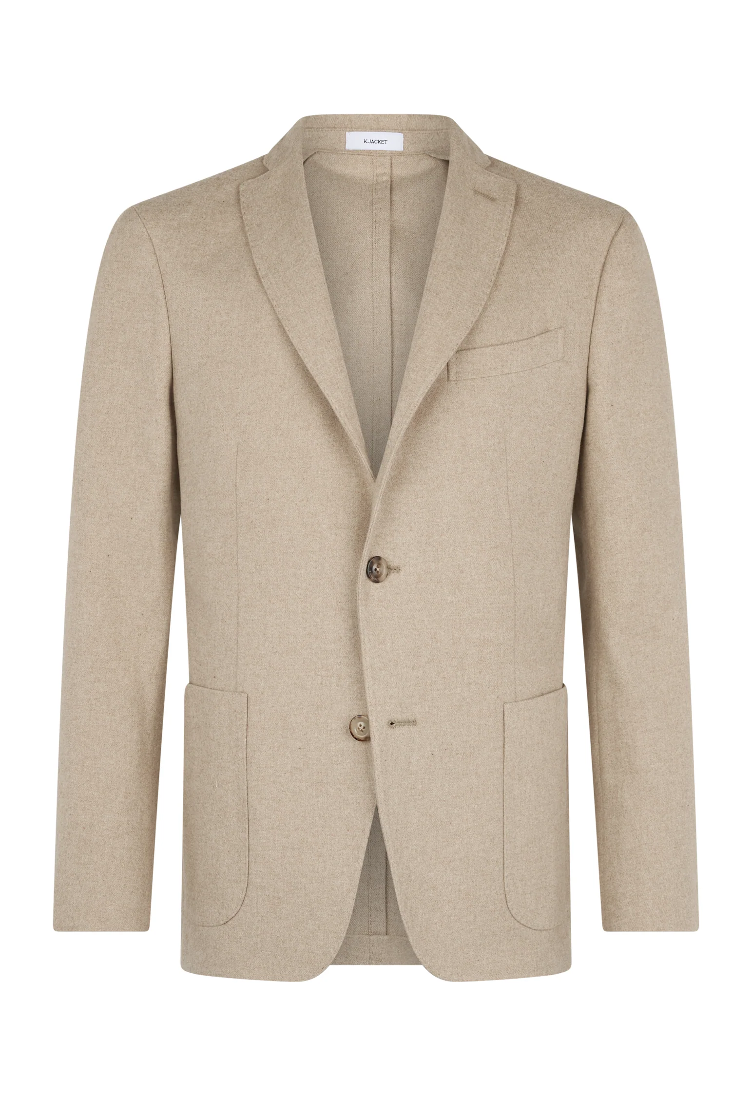 K-Jacket in cotone moleskin beige - Image 4