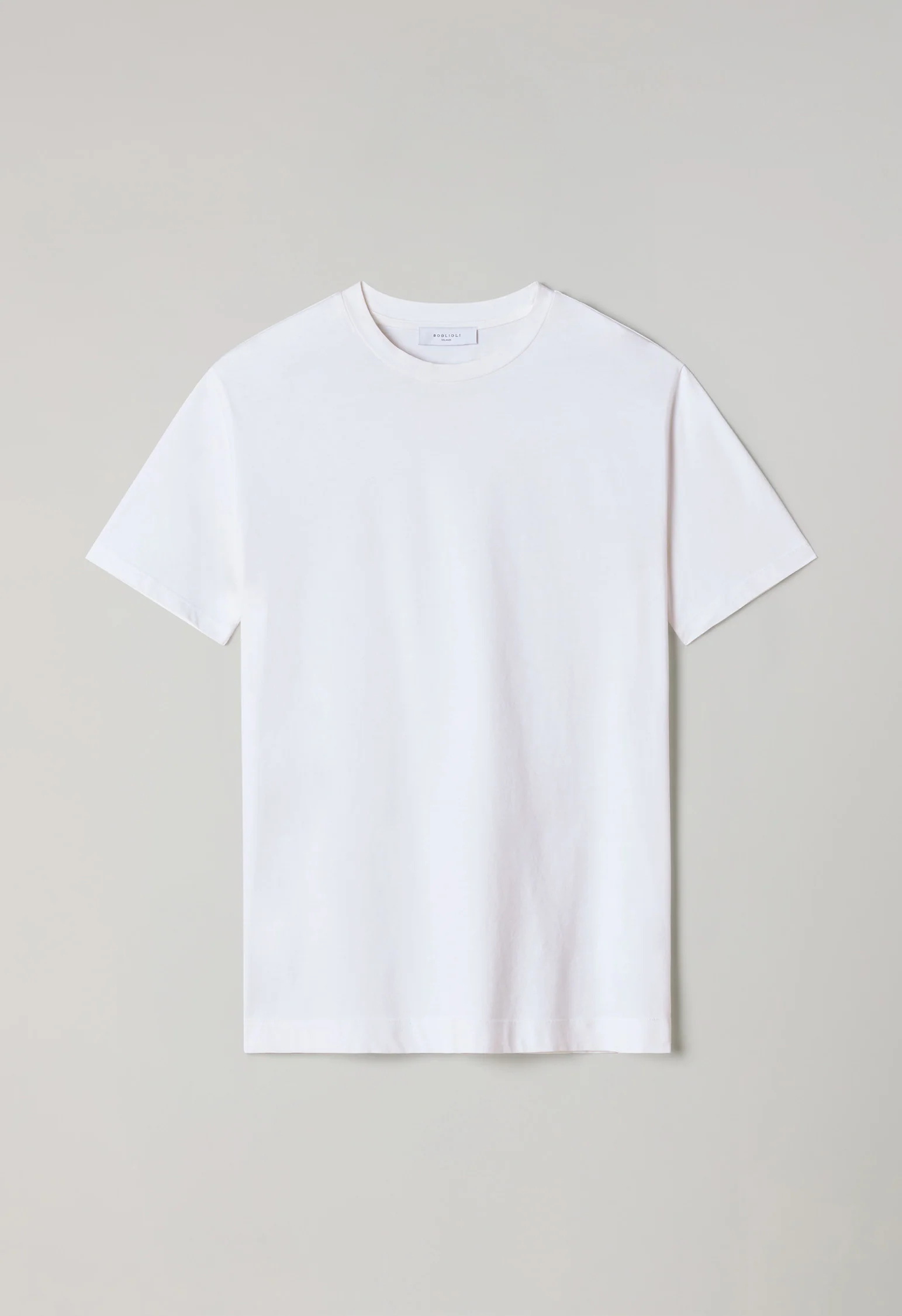T-Shirt bianca in jersey - Image 4